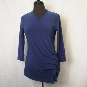 Lisette Stretch Top with Hip Detail